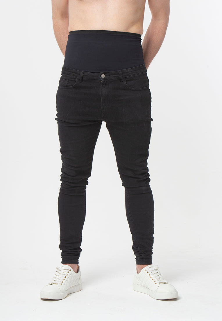 Black stretch jeans store mens